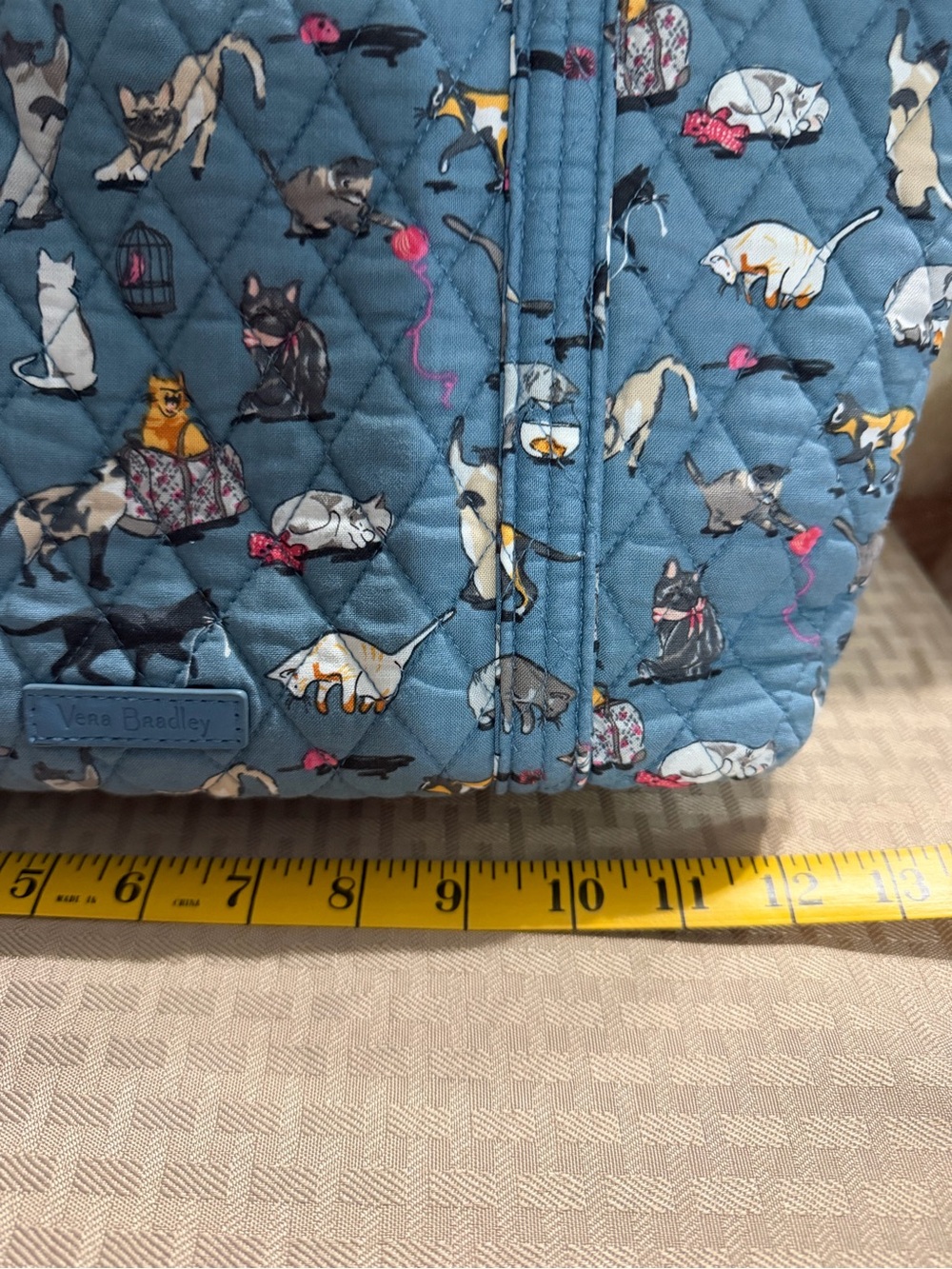 Vera Bradley Cat’s Meow tote and wallet set - Picture 10 of 11